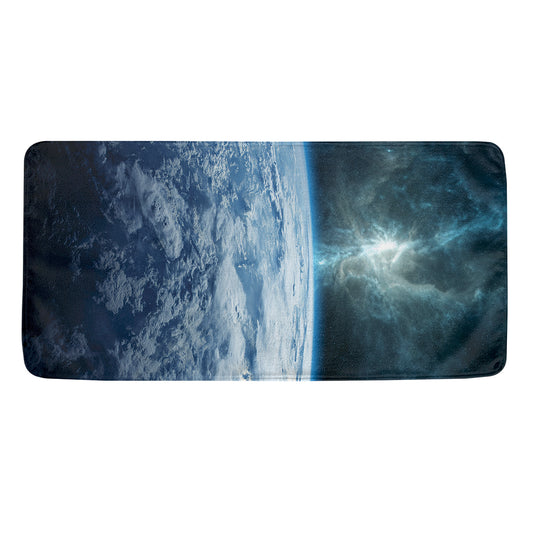 Space And Earth Print Towel