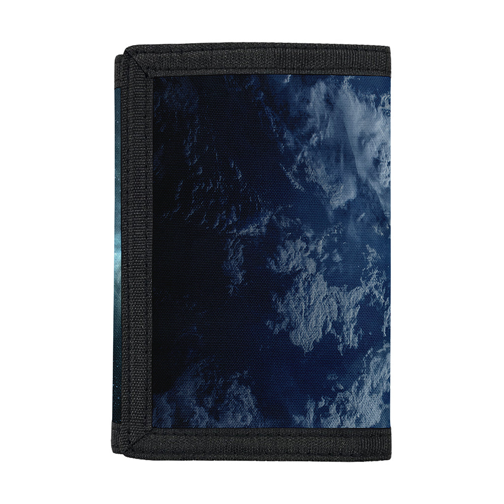 Space And Earth Print Trifold Wallet