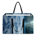 Space And Earth Print Utility Tote Bag
