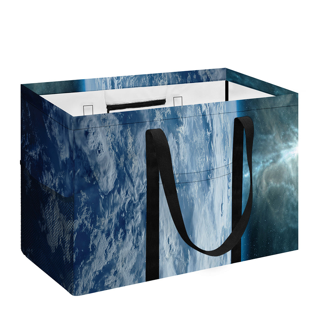 Space And Earth Print Utility Tote Bag