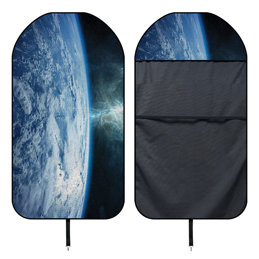 Space And Earth Print Waterproof Car Seat Cover