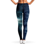Space And Earth Print Women's Leggings