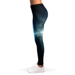 Space And Earth Print Women's Leggings