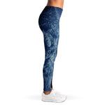 Space And Earth Print Women's Leggings