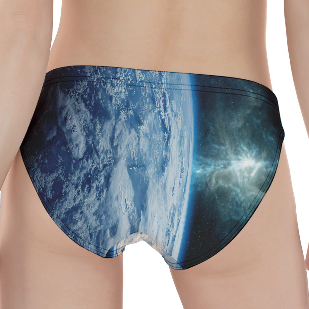 Space And Earth Print Women's Panties