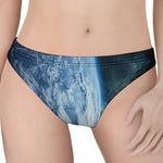 Space And Earth Print Women's Thong
