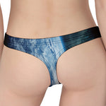 Space And Earth Print Women's Thong