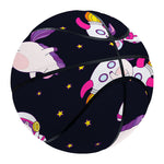 Space Astronaut Unicorn Pattern Print Basketball
