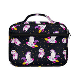 Space Astronaut Unicorn Pattern Print Briefcase Bible Bag