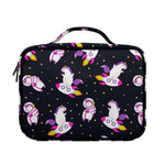 Space Astronaut Unicorn Pattern Print Briefcase Bible Bag