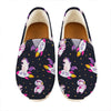 Space Astronaut Unicorn Pattern Print Casual Shoes