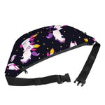 Space Astronaut Unicorn Pattern Print Fanny Pack