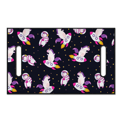 Space Astronaut Unicorn Pattern Print Golf Cart Seat Cover