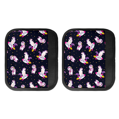 Space Astronaut Unicorn Pattern Print Handle Covers