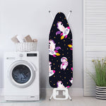 Space Astronaut Unicorn Pattern Print Ironing Board Cover