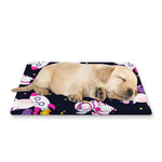 Space Astronaut Unicorn Pattern Print Pet Cooling Mat Cover