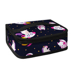 Space Astronaut Unicorn Pattern Print Small Lunch Bag