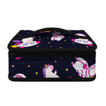 Space Astronaut Unicorn Pattern Print Small Lunch Bag