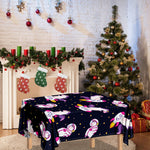 Space Astronaut Unicorn Pattern Print Tablecloth