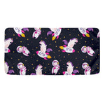Space Astronaut Unicorn Pattern Print Towel
