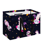 Space Astronaut Unicorn Pattern Print Utility Tote Bag
