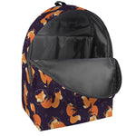 Space Fox Pattern Print Backpack