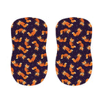 Space Fox Pattern Print Bar Stool Covers