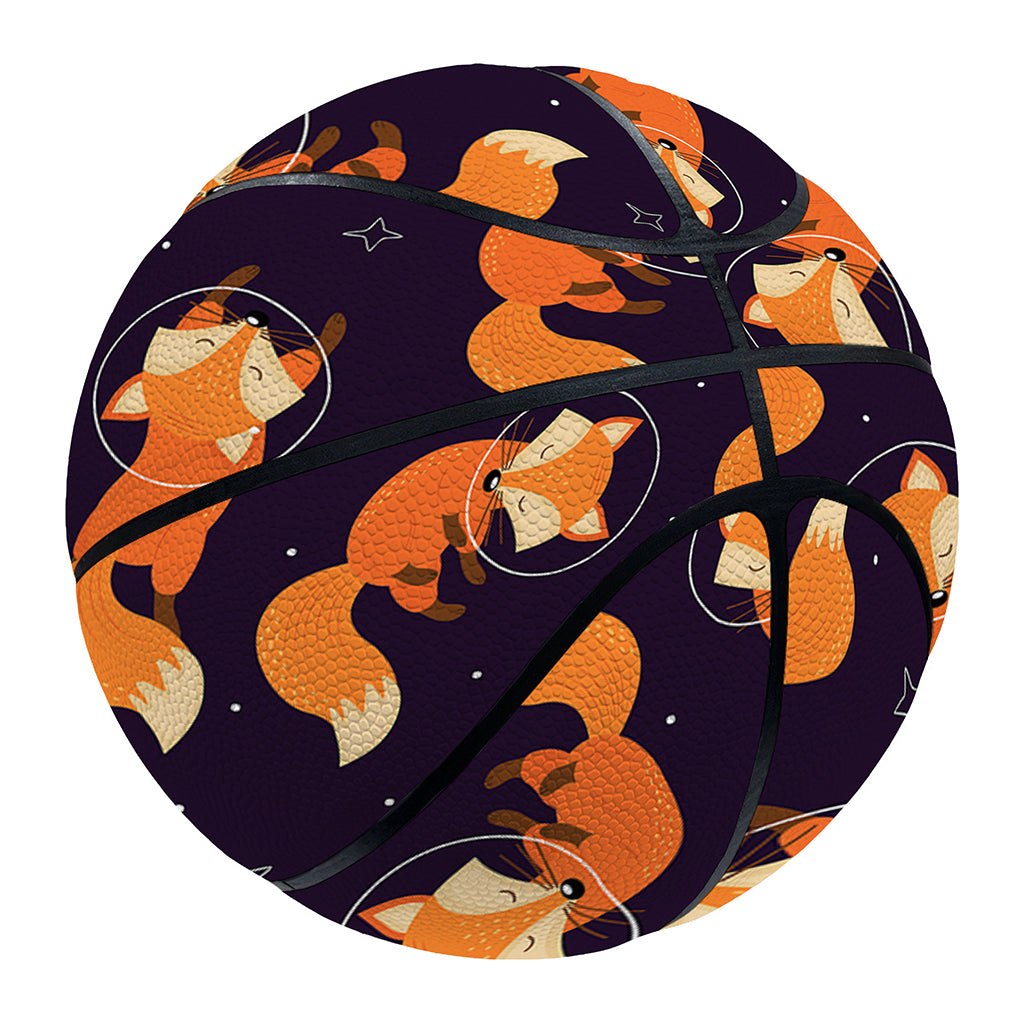 Space Fox Pattern Print Basketball
