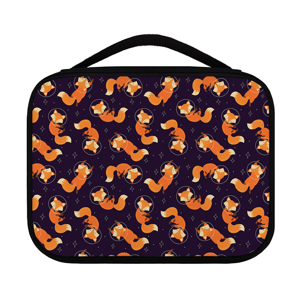Space Fox Pattern Print Classic Bible Case