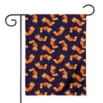 Space Fox Pattern Print House Flag