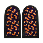 Space Fox Pattern Print Skillet Handle Cover