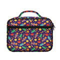 Space Rockets Pattern Print Briefcase Bible Bag