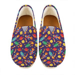 Space Rockets Pattern Print Casual Shoes