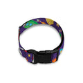 Space Rockets Pattern Print Dog Collar
