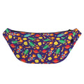Space Rockets Pattern Print Fanny Pack