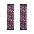 Space Rockets Pattern Print Handle Covers