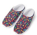 Space Rockets Pattern Print Mesh Casual Shoes