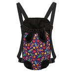 Space Rockets Pattern Print Pet Carrier Backpack