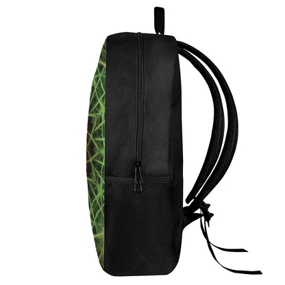 Sparkle Kaleidoscope Print 17 Inch Backpack