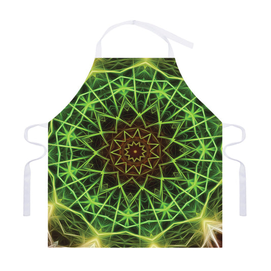 Sparkle Kaleidoscope Print Adjustable Apron