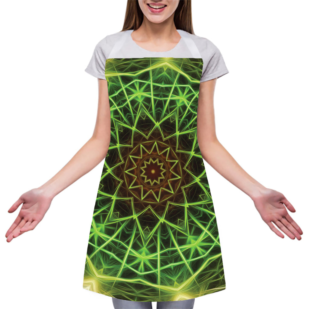 Sparkle Kaleidoscope Print Adjustable Apron