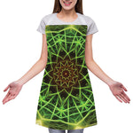 Sparkle Kaleidoscope Print Adjustable Apron