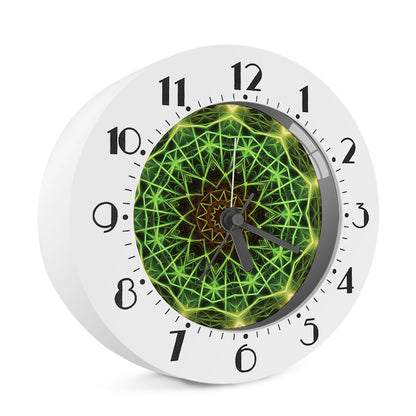 Sparkle Kaleidoscope Print Alarm Clock