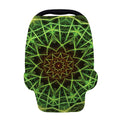 Sparkle Kaleidoscope Print Baby Seat Cover