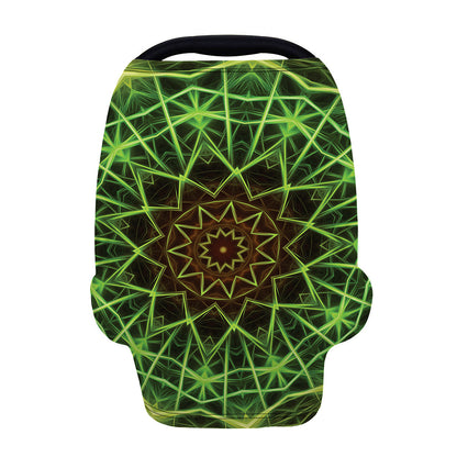 Sparkle Kaleidoscope Print Baby Seat Cover