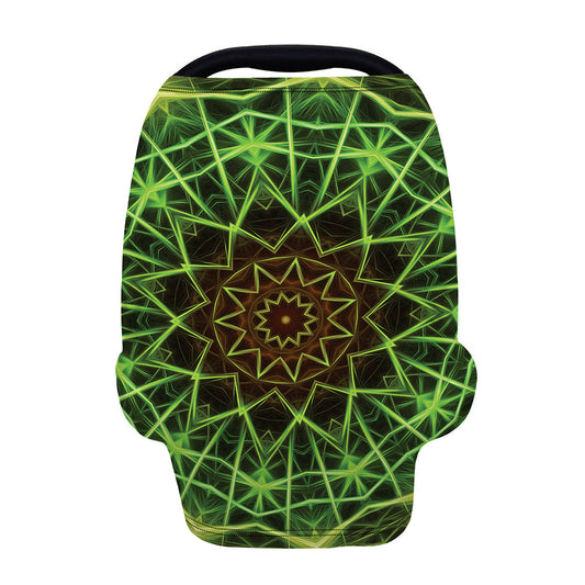 Sparkle Kaleidoscope Print Baby Seat Cover