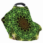 Sparkle Kaleidoscope Print Baby Seat Cover