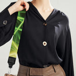 Sparkle Kaleidoscope Print Bag Strap