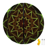 Sparkle Kaleidoscope Print Basketball