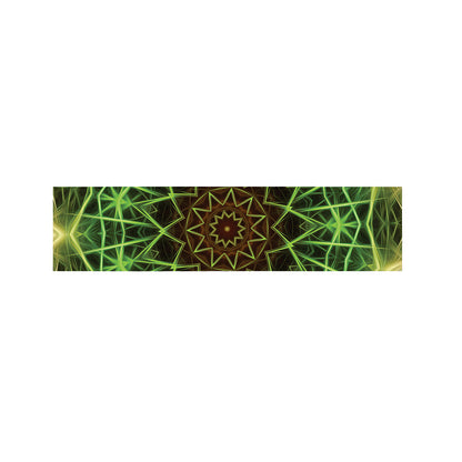 Sparkle Kaleidoscope Print Bed Runner